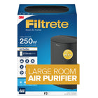 Filtrete Purificateur d'air de pièce avec Filtre HEPA Véritable - Grande pièce - 250 pieds carrés (FAPCA-C03BA-F2)-Les commandes tactiles permettent une facilité d’utilisation facile et efficace