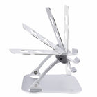 StarTech - Support de bureau pour ordinateur portable à hauteur réglable-L'espace sous la plate-forme pour ordinateur portable peut être utilisé pour ranger un clavier, une souris et/ou d'autres accessoires et périphériques lorsqu'ils ne sont pas utilisés