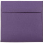 JAM Paper Enveloppes carrées format invitation avec fermeture gommée, 6 x 6 po, violet foncé, 1000/paquet-Violet foncé