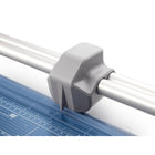 Dahle – Coupe-papier rotatif professionnel 554 de 28 3/8 po-Base métallique à revêtement de poudre avec pieds en caoutchouc antidérapants, résistante à la déformation, ou aux craquelures