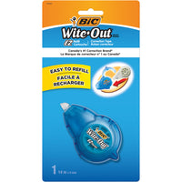 BIC - Ruban de correction Wite-Out EZ Refill, recharge-Un paquet de 1 ruban correcteur de marque BIC Wite-Out à remplissage facile