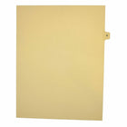 Mark Maker – Onglets séparateurs juridiques beiges, 1/15 onglets, format lettre, sans trous, lettre S, 25/paquet-Onglets séparateurs beiges, 1/15 onglets