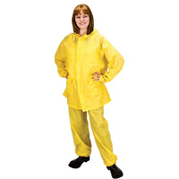 Zenith Safety - Vêtements Imperméables Rz300, Pvc, 4T-Grand, Jaune, paquet de 12-Couleur Jaune