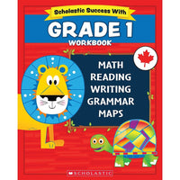 Cahier d'exercices Scholastic Success, anglais, 1re année-Couvre les thèmes et les compétences suivants : lâ€™addition et la soustraction de nombres à 1 ou 2 chiffres, les nombres pairs et impairs, les motifs et les formesâ€¦