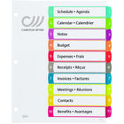Avery Ready Index Intercalaires personnalisables avec table des matières - 11842-3 trous