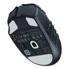 Razer - Naga V2 HyperSpeed Souris gaming pour les MMO sans fil et ergonomique dotée de 19 boutons programmables-Switches mécaniques de souris Razer de 2e génération: Grâce aux points de contact plaqués or, ces switches sont moins susceptibles de se dégrader et ont une durée de vie plus longue (jusqu'à 60 millions de clics), ce qui vous permet de profiter d'une exécution nette et constante