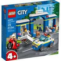 LEGO - City La Course-Poursuite au Poste de Police - 172 pièces-Jeu de police amusant pour les enfants de 4 ans et plus