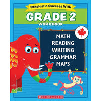 Cahier d'exercices Scholastic Success, anglais, 2e année-Couvre les compétences et les thèmes suivants : lâ€™addition et la soustraction de nombres à 2 ou 3 chiffres, lâ€™introduction à la multiplication et à la divisionâ€¦