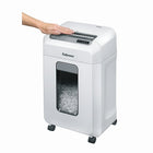 Fellowes - Déchiqueteur Powershred 12Ms à coupe micro, 12 feuilles-Déchiquetage puissant près du bureau