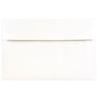 JAM Paper – Enveloppes A10 à revers métallique, 6 x 9,5, blanc avec revers argent, paq./250 (900905601H)-Intérieur vierge pour des messages personnalisés