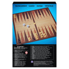 Spin Master - Games Backgammon-Divertissement pour tous : Quand vous retrouvez vos amis, apportez un jeu, un jouet ou un jeu de cartes Spin Master. C'est l'idéal pour les soirées jeux en famille, les cadeaux d'anniversaire, les fêtes et les voyages. Divertissement garanti à tout moment. 