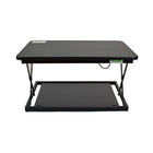 Uncaged Ergonomics – Plateforme de bureau assis debout CHANGEdesk MINI pour portatif, noir-4 RÉGLAGES DE LA HAUTEUR : 4 réglages de la hauteur blocables de façon sécuritaire, pour une posture optimisée
