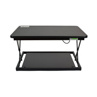 Uncaged Ergonomics – Plateforme de bureau assis debout CHANGEdesk MINI pour portatif, noir-4 RÉGLAGES DE LA HAUTEUR : 4 réglages de la hauteur blocables de façon sécuritaire, pour une posture optimisée