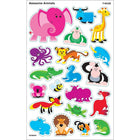 Trend Enterprises Autocollants SuperShapes Animaux géniaux, paquet de 960-Variété de tailles et de modèles pour ravir. Idéal pour les invitations, le scrapbooking et les annonces.