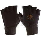 IMPACTO® 785-00 Grand Paire Gant Anti-fatigue avec support de poignet élastique, demi-doigts, fabrication de néoprène-1