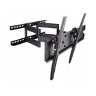 Techly – Support mural de téléviseur, inclinable/pivotant, 2 bras, 42 à 70 po, (ICA-PLB 147XL)-Support de montage compatible avec les téléviseurs ACL / DEL de 42 à 70 po