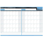Planificateur mural flexible de 30/60 jours non datés effaçable Day-Timer - 17 po x 24 po - bilingue-17 po x 24 po