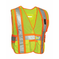 Forcefield Veste Econo de 5 points − Vert lime − Taille unique-Filet pour le corps 100 % polyester