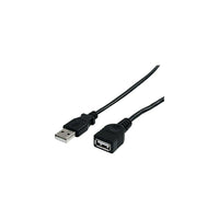 StarTech ® Câble USB A/A mâle à femelle USBEXTAA3BK de 3 pi-Interface haute vitesse USB 2.0 pour une vitesse de transfert allant jusqu’à 482 Mbit/s