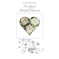 Rosedale – Cartes de souhaits et enveloppes, porte-billet, Bridal Shower, 3 3/4 x 7 1/4 po, 12/paquet (16605)-Imprimé sur papier cartonné non couché de haute qualité