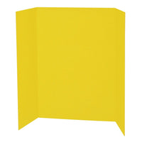 Pacon - Présentoir, 48 x 36 po, jaune-Taille : 36 haut. x 48 larg. (po)