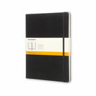 Moleskine - Cahier de notes à couverture souple noir classique, format très grand, réglé, 7 1/2 po x 10 po-Format très grand : 7 1/2 x 10 po