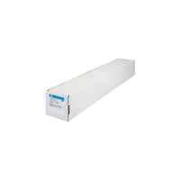 Papier à jet d’encre blanc brillant HP, 36 po x 150 pi, brillance de 95-24 lb. Il est utile pour les affiches, les présentations, les points de vante et les présentoirs de vente au détail, ainsi que pour les applications de CAO, d’AEC et de SIG.