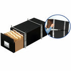 Système de rangement à tiroirs Bankers Box Staxonsteel au format Lettre-Le cadre acier s’emboîte à la verticale et à l’horizontale pour résister aux abus du quotidien.