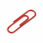 JAM PAPER - Colore norme 1" Trombones, Rouge, 2 Paquets de 100-Ces trombones colores sont parfaits pour organiser des papiers à la maison, à l'ecole ou au bureau
