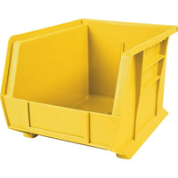 Kleton - Bac Empilable & À Suspendre, 8-1/4po La, 7po H X 10-3/4po P, Jaune, paquet de 12-Capacité 50 lb