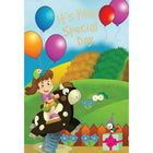 Rosedale – Cartes de souhaits et enveloppes, Girl It’s Your Special Day Birthday juvénile, 5 1/2 x 8 po, 12/paquet (15918)-Imprimé sur papier cartonné non couché de haute qualité