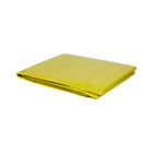 Wasip - Couverture d’urgence jetable - jaune - 150 cm x 180 cm-Garde la victime au chaud et au sec