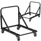 Flash Furniture - Chariot pour chaise d'orchestre / de musique empilable-Ensemble de 2 chariots empilables