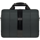 Vangoddy sac à bandoulière pour ordinateur portable 13,3 po, grise et noir-Dimensions extérieures: 17 pouces L x 3-5 pouces Largeur x 13,75 pouces Hauteur. Dimensions intérieures: 14,5 pouces Largeur x 2-3 pouces Largeur x 11,5 pouces Hauteur.