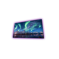 Elunevision - 120'' 2.35:1 Aurora NanoEdge ALR Écran Gris Perforé-Écran de projection électrique
