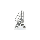Échelles roulantes Roll & Fold, Matériau du cadre - Acier, Nbre de marches - 4, Hauteur de la plateforme - 40", Profondeur de-1