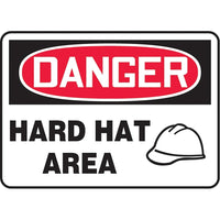 Panneaux de sécurité et d’identification, Protection personnelle, Danger; casque de protection obligatoire (SAU415)-Langue : français