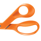 Ciseaux à anneaux orange originaux de Fiskars - 20 cm-Les lames en acier inoxydable de haute qualité affûtées avec précision restent tranchantes plus longtemps et coupent jusqu'à la pointe