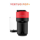 Nespresso - Machine à Café et Espresso Vertuo Pop+ par Breville - Rouge Piment-Simple et ultra pratique : préparation du café en une seule touche.