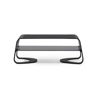 Twelve South Curve Riser pour iMac et écran - Noir-La conception ventilée des étagères métalliques permet une circulation d'air optimale pour les appareils.
