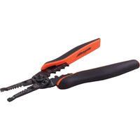 Dynamic Tools – Pince à dénuder/coupe-prise, longueur 6 po, poignée antidérapante confortable-Dénude le fil massif 8-20 AWG et le fil tressé 10-22 AWG.