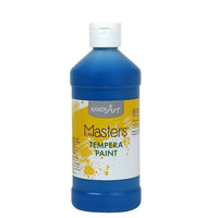 Peinture à la détrempe Little Masters 16 oz. Bleu, paquet de 12-Little Masters Tempera est le choix économique pour le jeune artiste