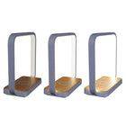 Station de charge et veilleuse sans fil OttLite - Blanc et Grain de Bois-Interrupteur tactile intuitif - touchez n'importe où à l'extérieur de l'arche lumineuse