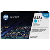 HP 648A (CE261A) Cartouche de toner HP LaserJet cyan d’origine-Couleurs : Cyan