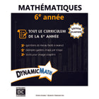 Dynamic Math book Atlantic 6e année-Le classeur contient des instructions, des exemples et des questions pratiques