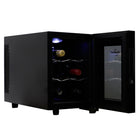 Koolatron - Cellier à vin thermoélectrique pour 6 bouteilles - Noir-Forme compacte s'adapte facilement sur un comptoir ou un bar à la maison
