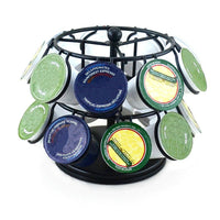 The Storage House - Mini carrousel organisateur de godets K-Cup, 18 godets K-Cup-Capacité : 18 dosettes K-Cup