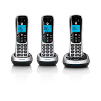 Téléphone sans fil Motorola avec 3 combinés-Répondeur