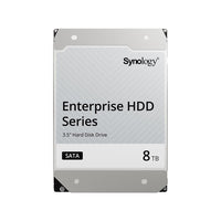 Synology - Disque dur d'entreprise interne SATA III 3,5" - 8 To-Capacité de stockage : disque dur SATA III 3,5 pouces de 8 To (7 200 tr/min)