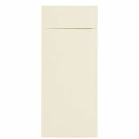 JAM Paper #12 Policy Commerciales Strathmore Enveloppes - 4,75" x 11" - Blanc Naturel Tissé - Paquet de 50-Couleur : Blanc Naturel